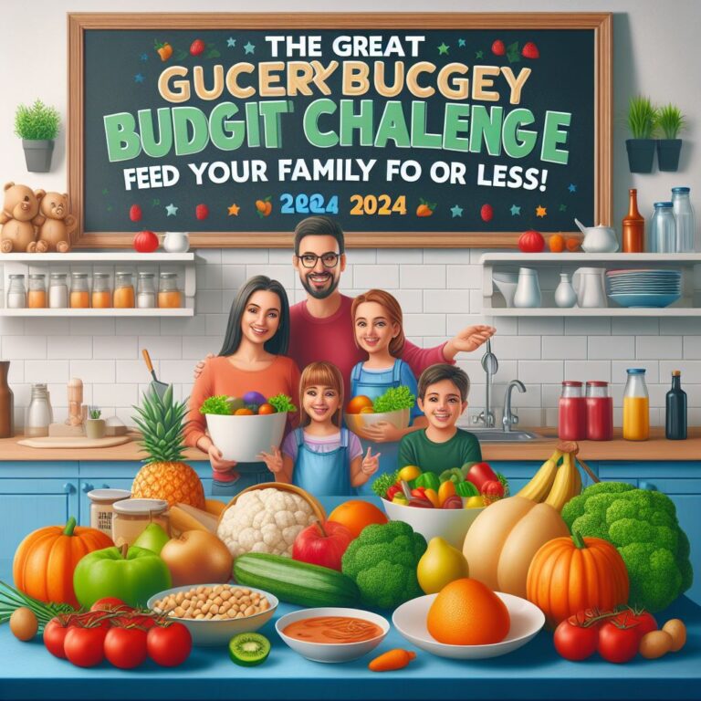 The Great Grocery Budget Challenge: Feed Your Family for Less in 2024!