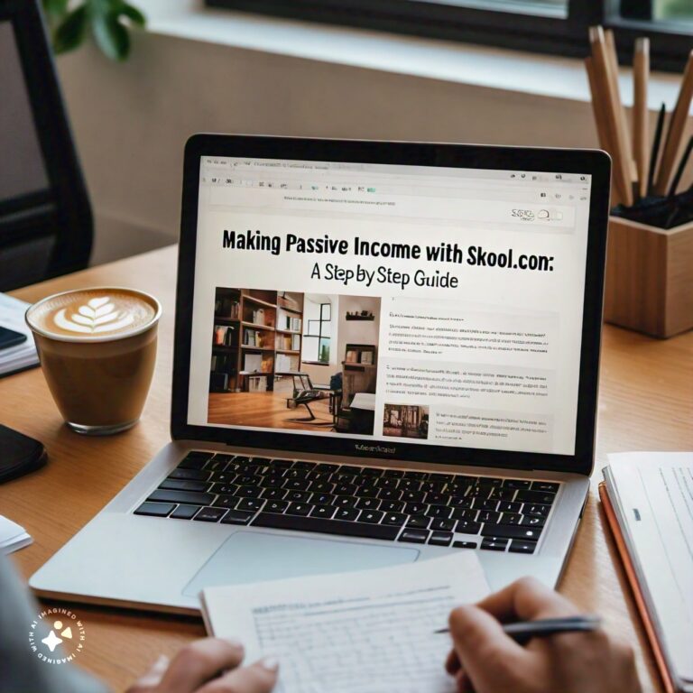 Making Passive Income with Skool.com: A Step-by-Step Guide