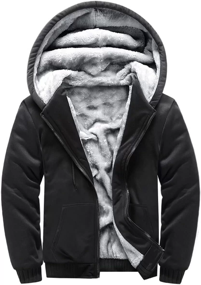 Sovtemp Men's Fleece Zip-Up Hoodie